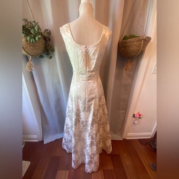 ❌SOLD❌ VTG SCOTT MCCLINTOCK PROM EVENING DRESS SIZE 8 - Picture 4 of 10